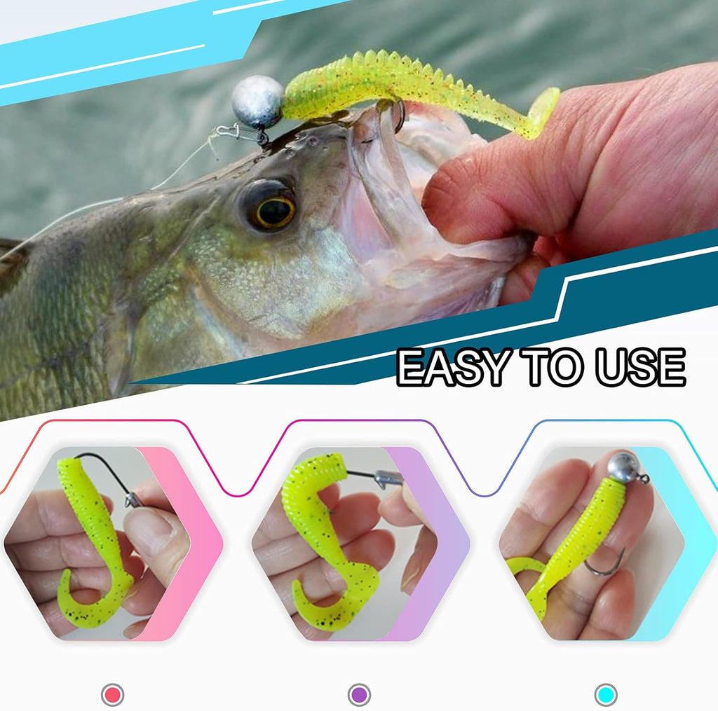 Barb Saltwater Jig Head Hook Bass Freshwater Jigs Hook Lead round Ball Fishing Jig Lead Tackle Sharp